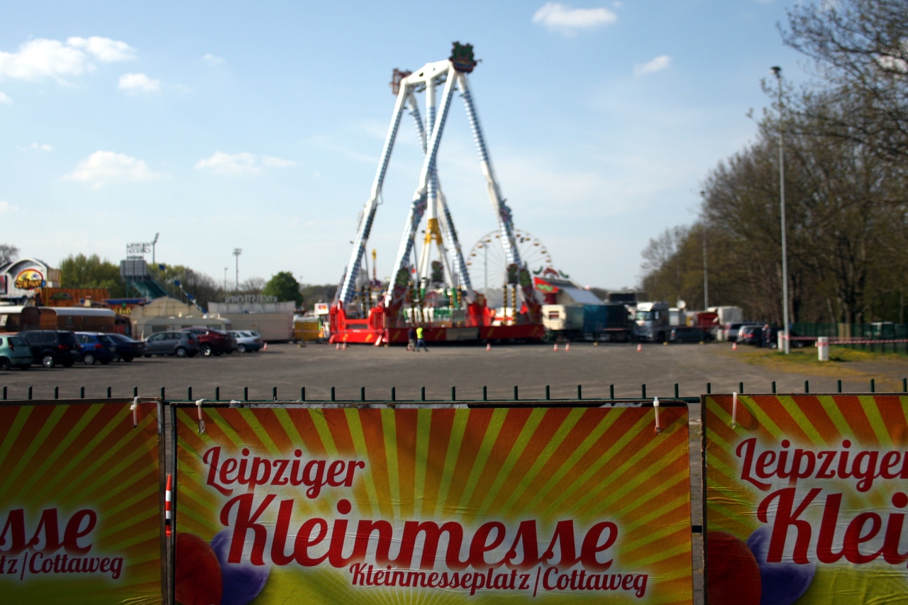 Ein Blick auf die Leipziger Kleinmesse. Foto: Alexander Böhm