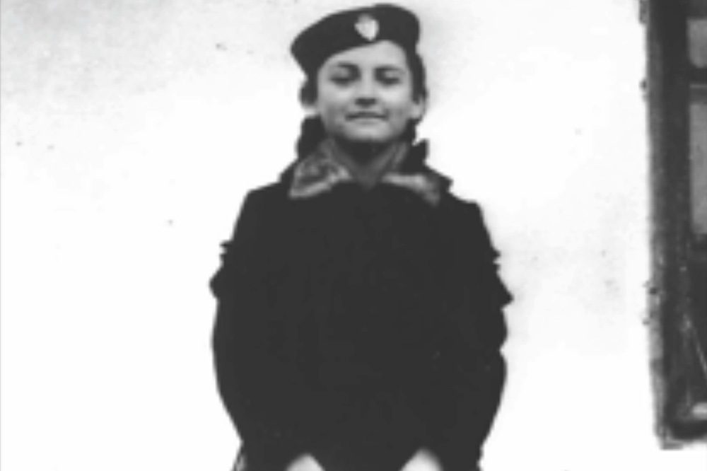 Elza Reich, ungarisch-jüdische Überlebende des KZ-Außenlagers Markkleeberg / Wolfswinkel. Foto: Flügelschlag Werkbühne e.V.
