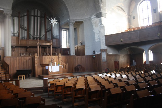 Innenraum der Philippuskirche. Foto: Ernst-Ulrich Kneitschel