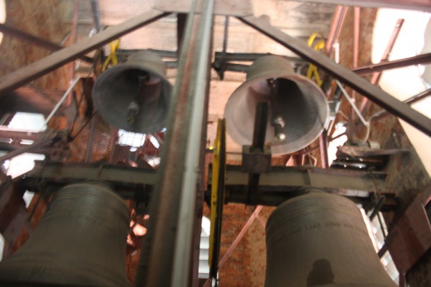 Die vier Glocken von Philippus, Leipzig. Foto: Ernst-Ulrich Kneitschel