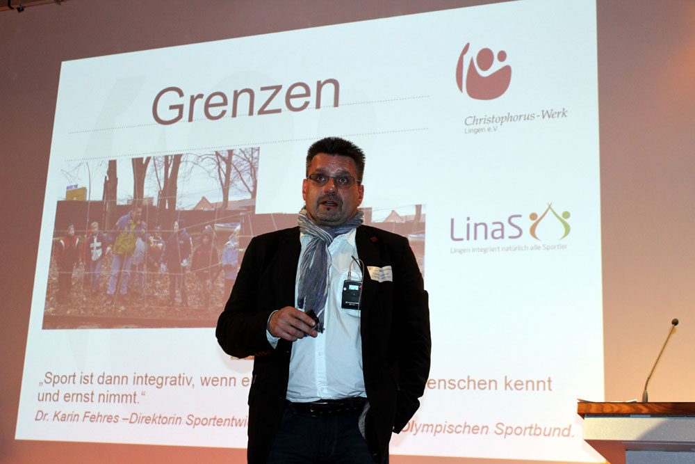 Frank Eichholt vom Christophorus-Werk Lingen. Foto: SachsenSportMarketing GmbH