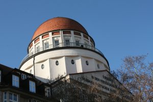 Die 47 Meter hohe Kuppel auf dem einstigen Verbandsgebäude deutscher Handlungsgehilfen. Foto: CIMA Group