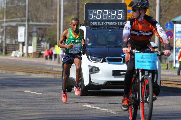 Der Sieger kam aus Äthiopien: Tekalegn Tebelu Abebe. Foto: Jan Kaefer