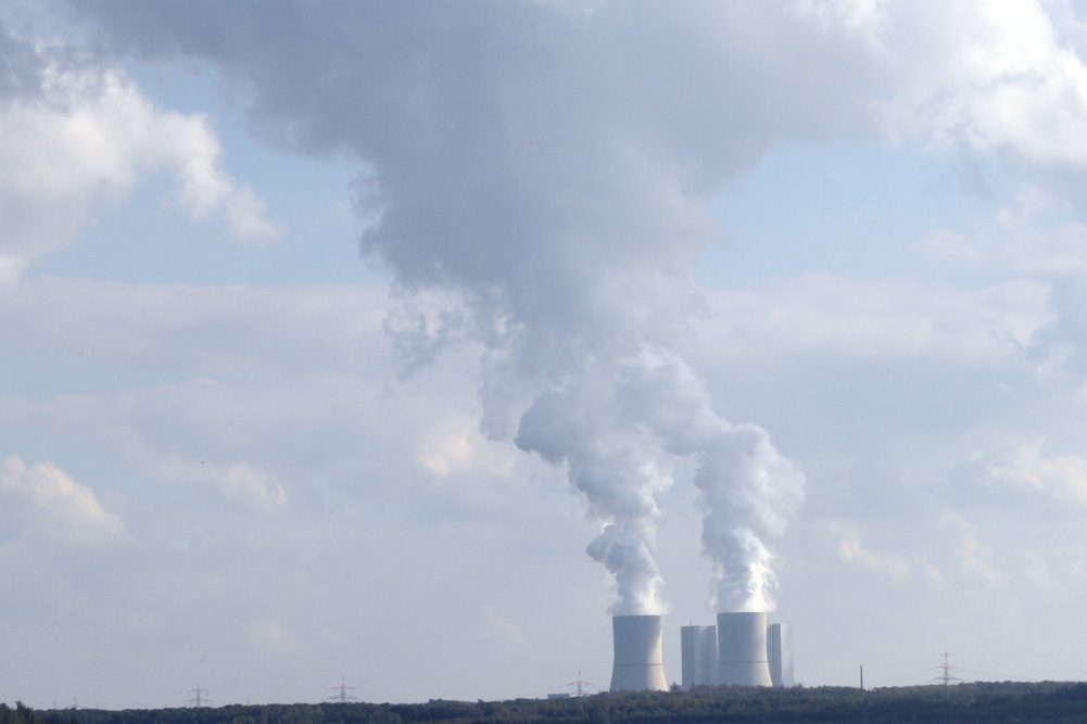 Das Kohlekraftwerk Lippendorf im Südraum Leipzigs. Foto: Ralf Julke