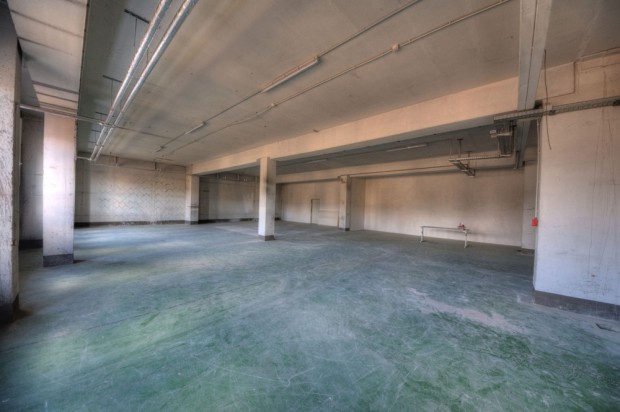 Der Raum in der Bitterfelder Straße 5 vor dem Umbau zum Makerspace. Foto: Dennis Jackstien