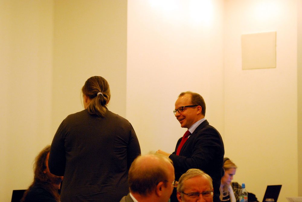 René Hobusch im Leipziger Stadtrat. Foto: L-IZ.de