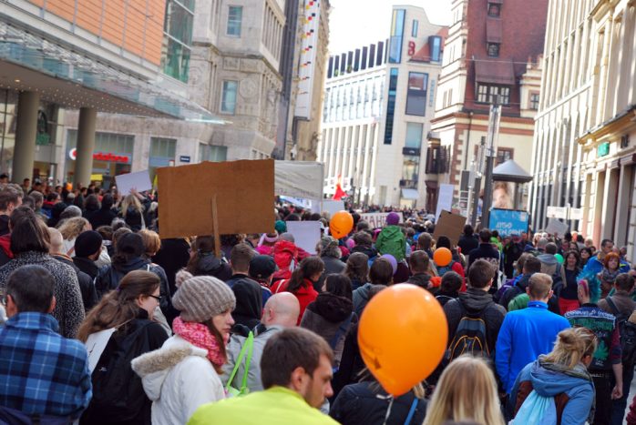 Viele Kinder und junge Menschen gegen TTIP