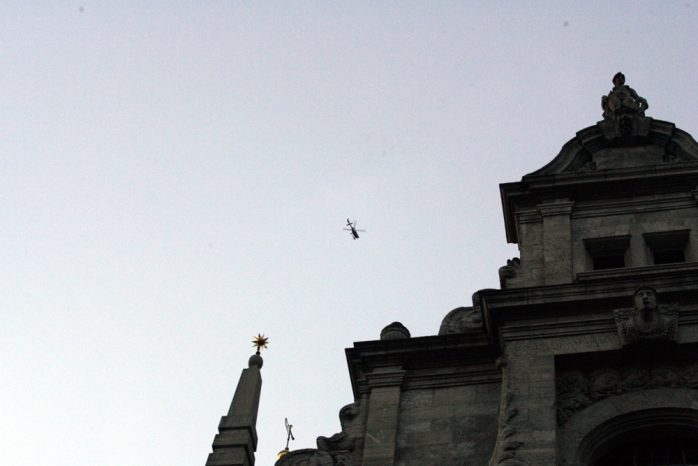 Zu Lande und in der Luft - die Polizei