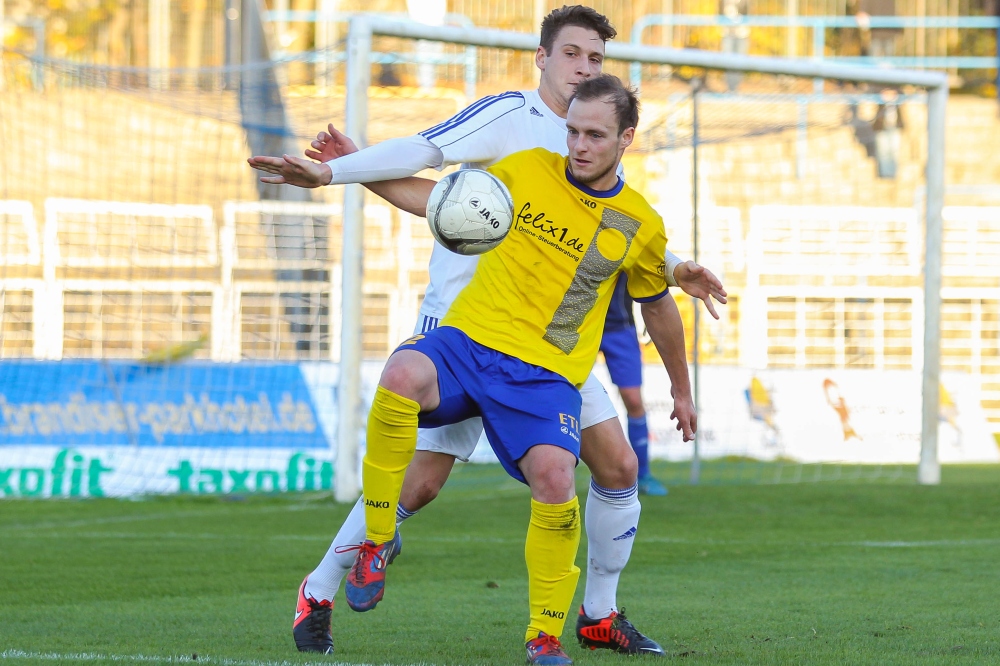 Andy Wendschuch (hier in einem früheren Spiel) erzielte den einzigen Treffer der Partie. Foto: Jan Kaefer