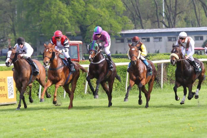 Kurz nach dem Start des 7. Rennens. Foto: Jan Kaefer
