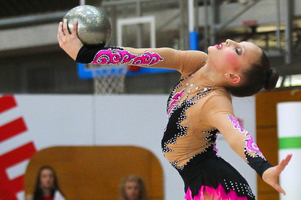 Jenny Titov kam im Ball-Finale der JLK 15 auf dem 5. Platz ein. Foto: Jan Kaefer