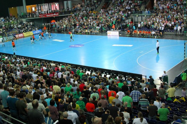 4.016 Zuschauer sorgten für eine Gänsehaut-Atmosphäre in der Arena. Foto: Jan Kaefer