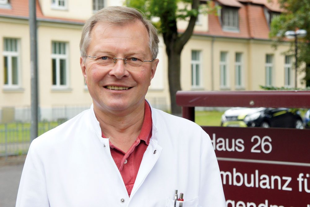 Prof. Dr. med. Michael Borte ist Chefarzt der Klinik für Kinder- und Jugendmedizin im Klinikum St. Georg in Leipzig. Foto: Klinikum St. Georg