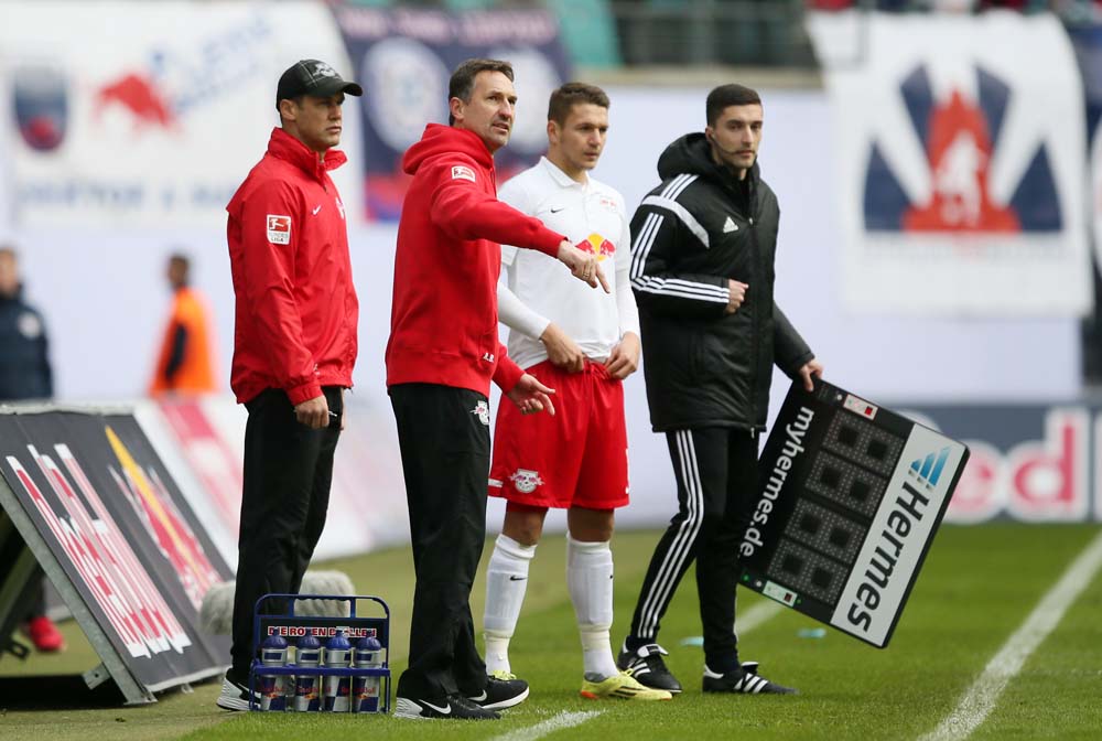 Daniel Frahn könnte gegen Fürth zu letzten Mal für Leipzig auflaufen. Foto: Gepa Pictures