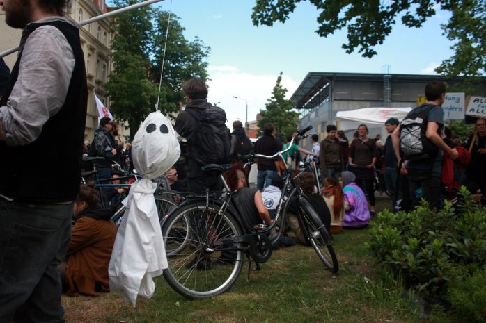 Ein Gespenst geht um im Rabet. Foto: Alexander Böhm