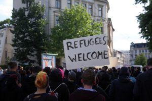 Refugees Welcome. Foto: Alexander Böhm