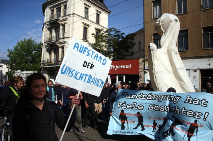 Aufstand der Unsichtbaren. Foto: Alexander Böhm