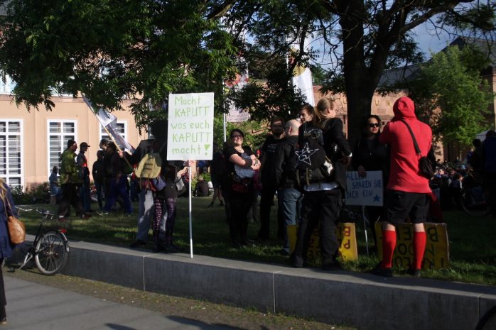 Macht kaputt was euch kaputt macht! Foto: Alexander Böhm