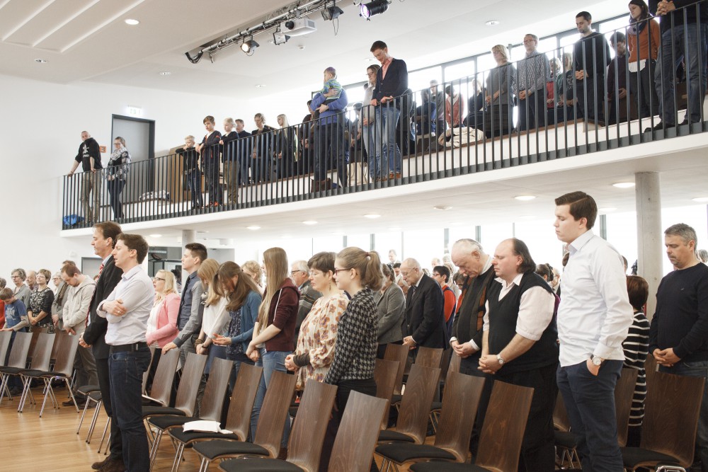 Gottesdienst der Baptisten. Foto: Thomas Diekmann