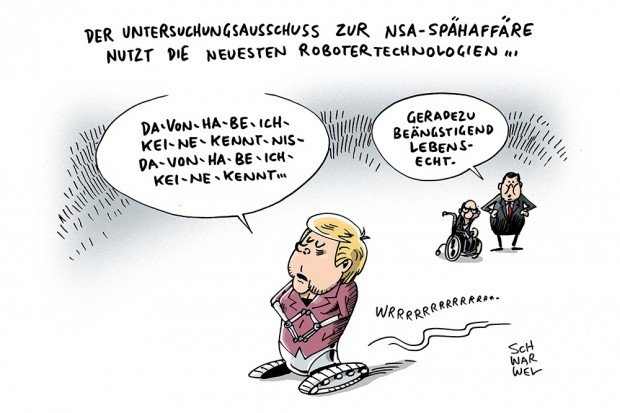 Karikatur: Schwarwel