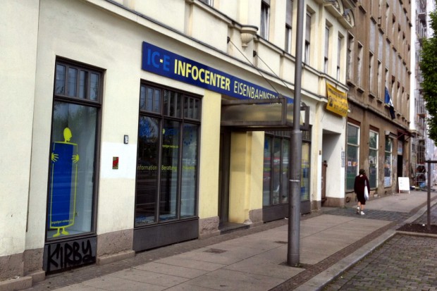 Die Bürgerinfo und Polizeistelle in der Eisenbahnstraße. Foto: L-IZ.de
