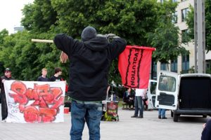 Revolution in Leipzig gegen den G7-Gipfel. Foto: Alexander Böhm