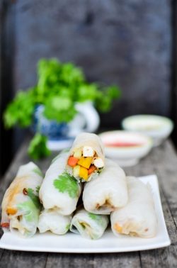 Sommerrollen. Foto: Maike Klose