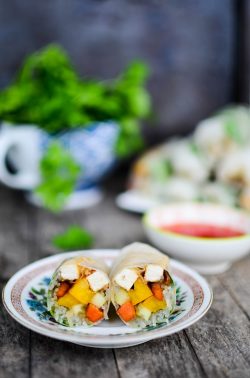 Sommerrollen. Foto: Maike Klose