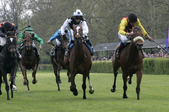 Im zweiten Rennen siegte Vallee fleurie (rechts im Bild) Foto: Sebastian Beyer