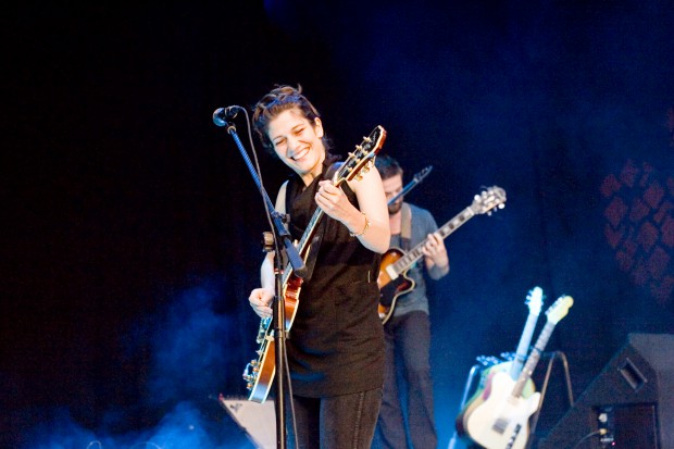 Freude am Musikmachen ist Alin Coen immer anzumerken