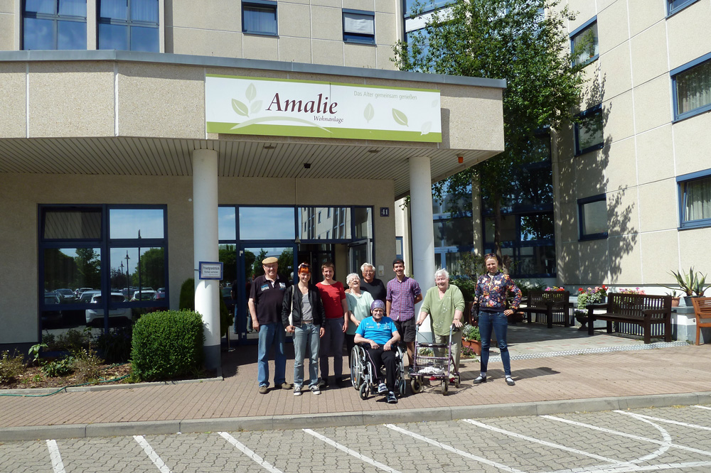 "Man darf alten Leuten nicht die Wohnung nehmen. Es ist ein Stück ihres Lebens". Foto: Projekt Focke 80