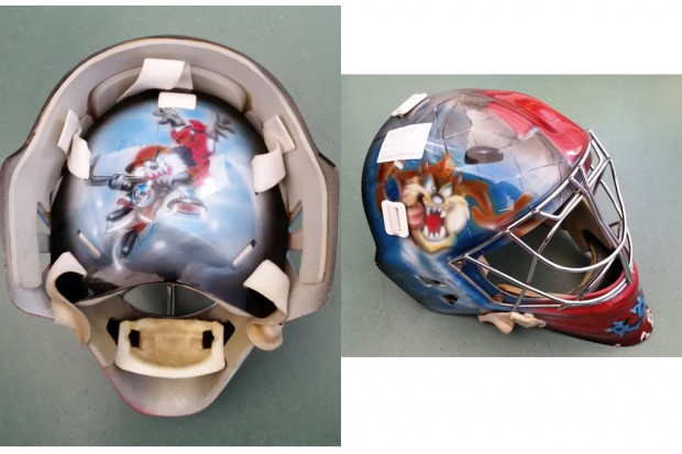 Wer kennt den Eigentümer dieses Helmes? Foto: PD Leipzig