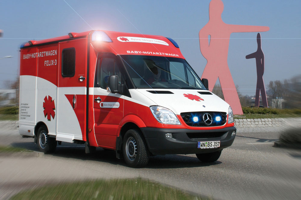 "Felix" für die kleinsten Leipziger. Foto: Björn Steiger Stiftung