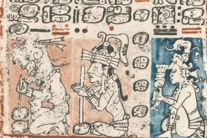 Auszug aus dem Codex Dresdensis. Foto: Grassi Museum