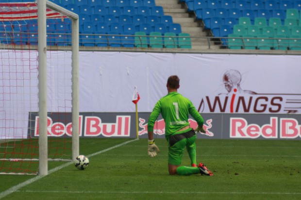 Das umstrittene Tor in der 55. Minute. Foto: Alexander Böhm