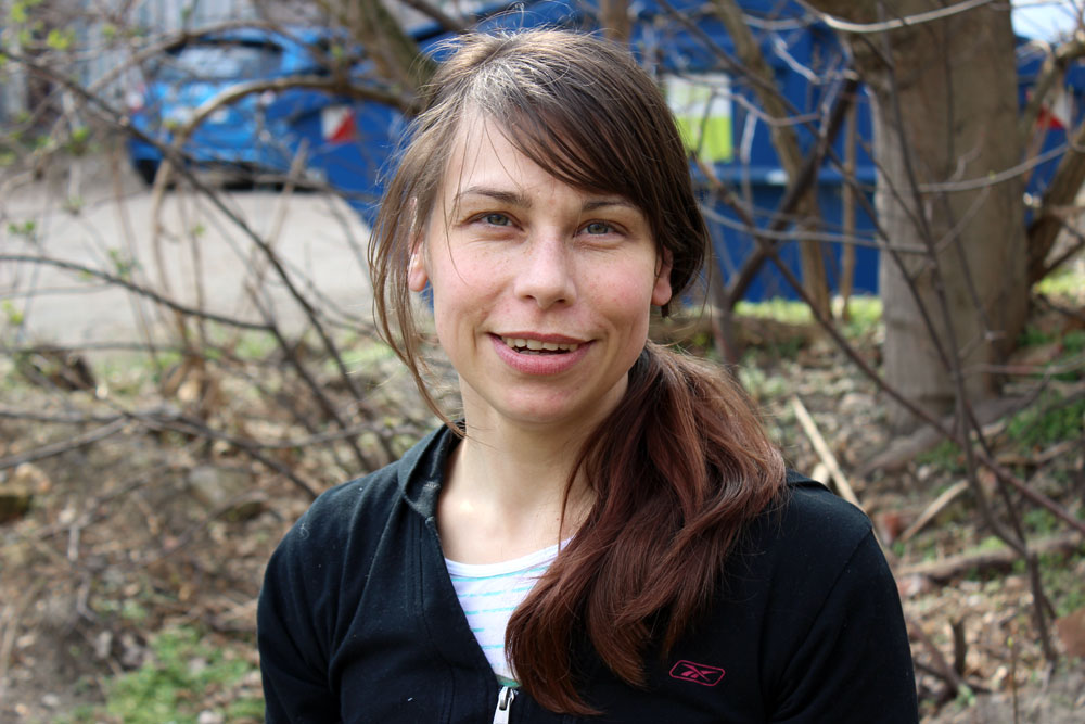 Franziska Lehninger vom Lindengrün Bioladen & Café. Foto: Volly Tanner