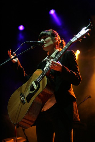 Alin Coen beim Konzert im September auf der Parkbühne im Clara-Zetkin-Park Foto: Sebastian Beyer