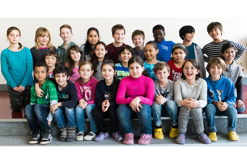 Die 3b der Willhelm Busch Grundschule. Quelle: Die Villa