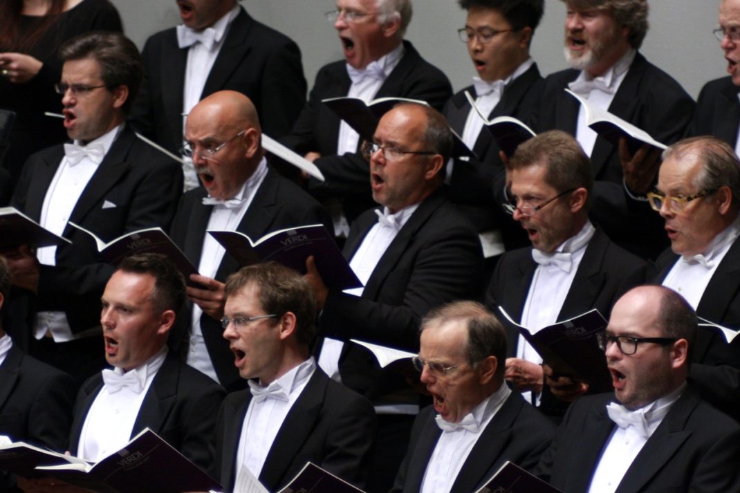 Der MDR Rundfunkchor. Foto: Alexander Böhm