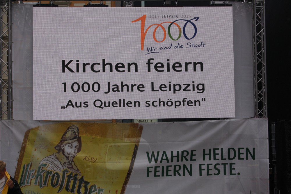 Die Kirchen feiern. Foto:Ernst-Ulrich Kneitschel