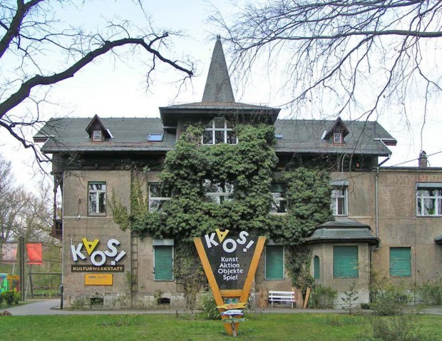 Noch unsaniert: So sah die alte Villa vor dem Umbau aus. Foto: Kulturwerkstatt KAOS