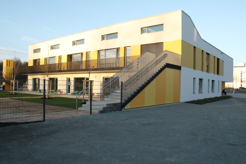 Kindertagesstätte in der Goyastraße. Foto: Ralf Julke