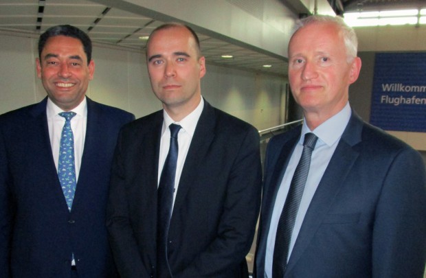 Neues Führungstrio für die MFAG: Markus Kopp, Johannes Jähn und Dieter Köhler (v.l.). Foto: MFAG