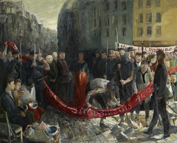 "Protest" anno 1871: Bernhard Heisig "Pariser Kommune II" (1962). Foto: Museum der bildenden Künste