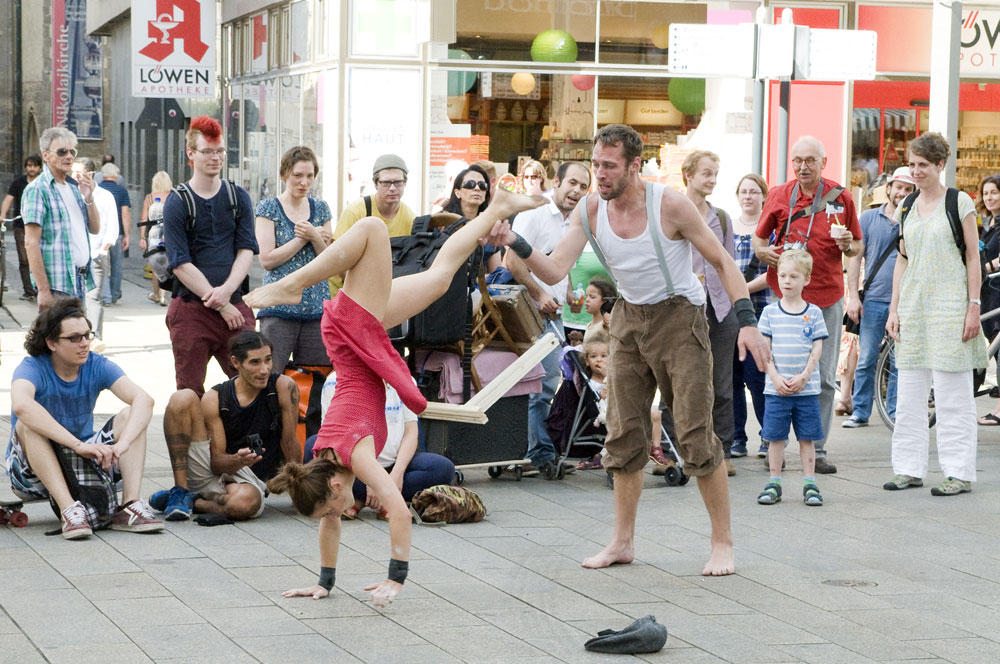 Straßentheatertage 2014. Foto: Hannes Fuhrmann