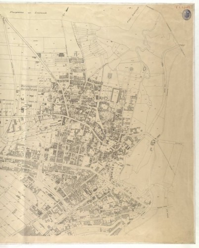 Das Dorf Lindenau Ende des 19. Jahrhunderts. Quelle: Stadtarchiv