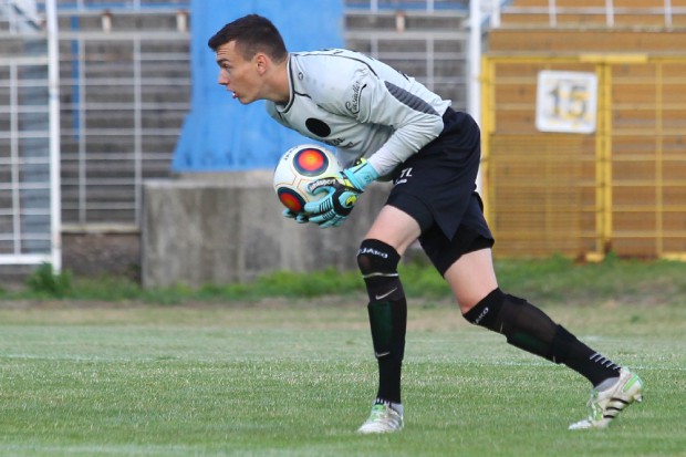 Christopher Schulz hütete in der 2. Halbzeit das Lok-Tor. Foto: Jan Kaefer
