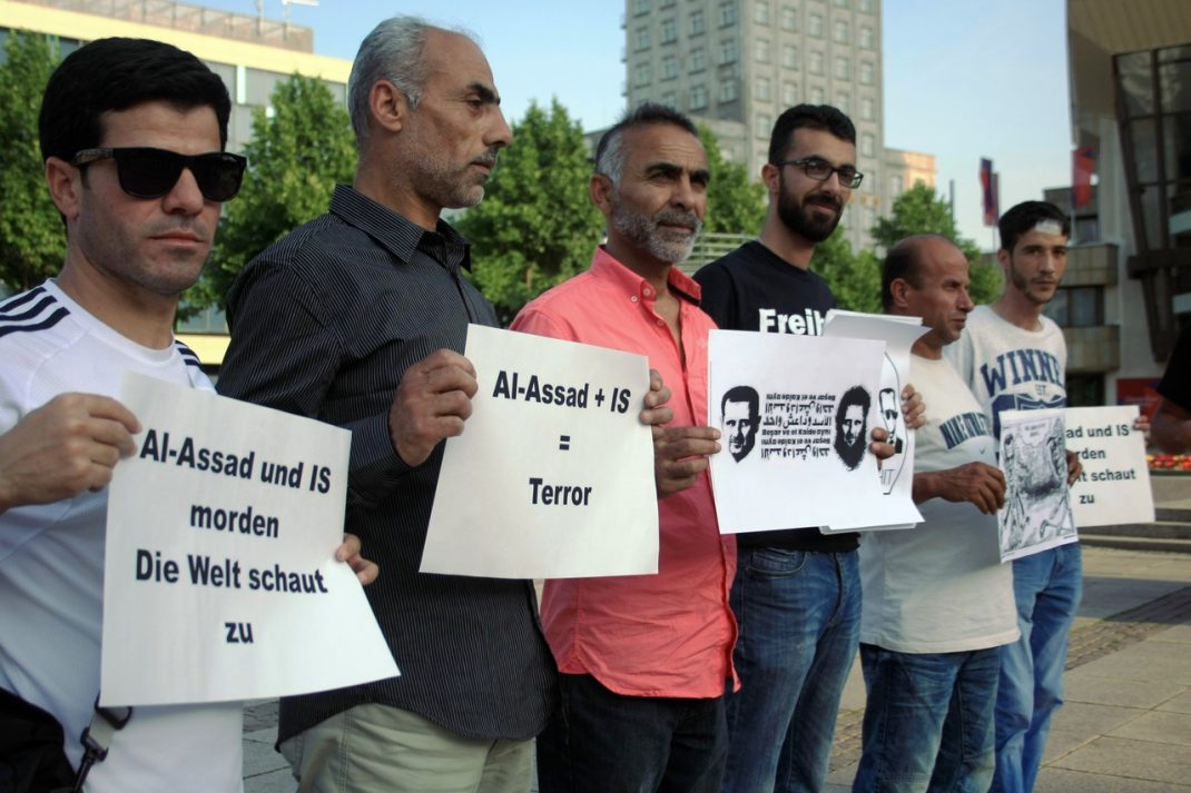Das Problem heißt IS- und Al-Assad-Terror. Foto: Alexander Böhm