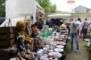 Flohmarkt im Scheibenholz. Quelle: Westend-PR