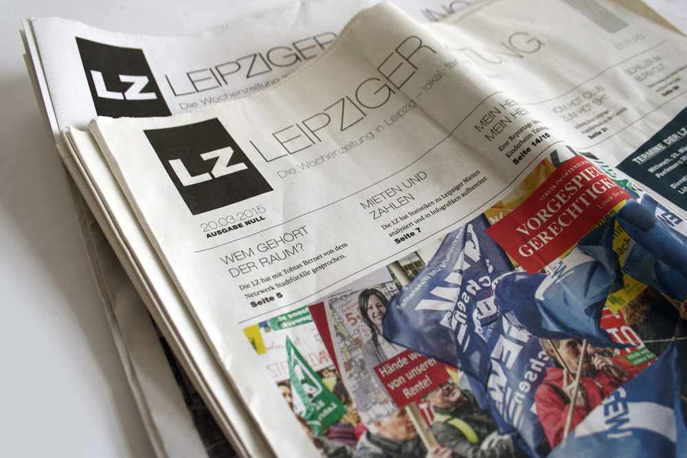 Seit dem Frühjahr Woche für Woche mit viel Engagement gemacht: die Leipziger Zeitung. Foto: Ralf Julke